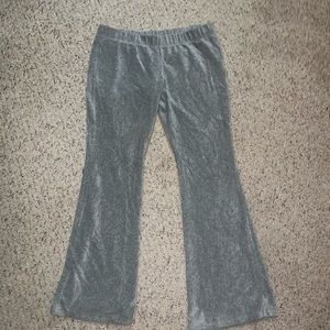 Soft, stretchy grey pants